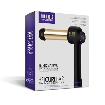 Boucleur Hot Tools curl bar 32mm - Crème Salon