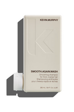 Shampooing antifrisottis pour cheveux épais et rêches Kevin Murphy Smooth Again Wash - Crème Salon