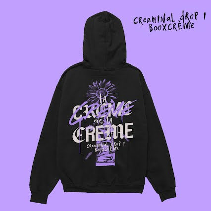 Sweat capuche Hoodie Boocreativestudio - Crème Salon